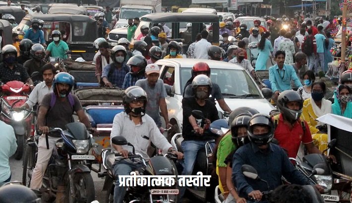  जमशेदपुर : सलगाझुड़ी अंडरब्रिज बंद होने से लोगों की बढ़ी परेशानी, जाम से यातायात बाधित, कड़ी धुप में बेहाल हो रहे लोग