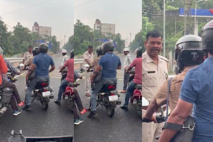  रांची : बिरसा मुंडा की पुण्यतिथि पर वीआईपी मूवमेंट के कारण बारिश के बीच रोका गया ट्रैफिक, भड़के लोग पुलिस के साथ भिड़े